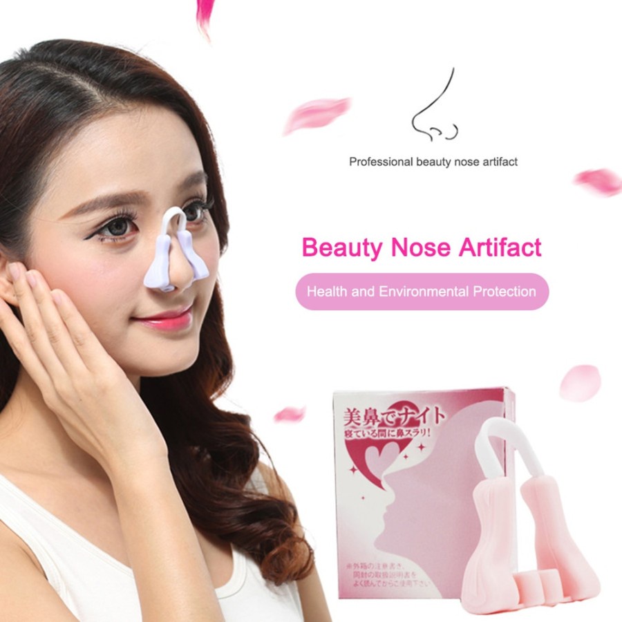 Pijat Hidung Magic Nose Shaper Clip Lifting - Lan10 - Purple