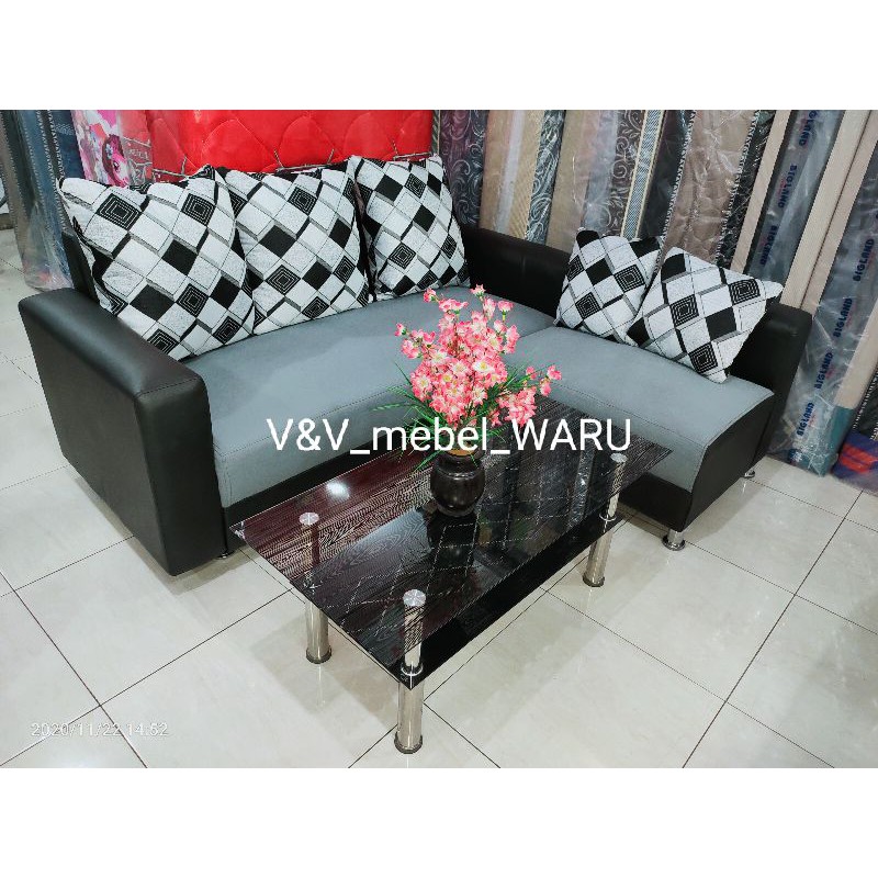Sofa L minimalis kecil AREA SBY &SDA
