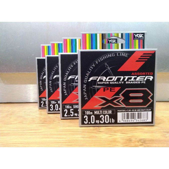 Senar pancing PE YGK frontier X8