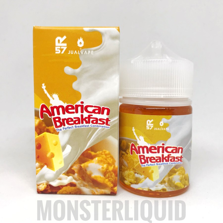 AMERICAN BREAKFAST V4 OAT MILK CHEESE BY R57 X JVP 3MG 60ML AB