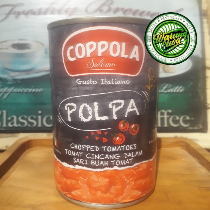 

coppola polpa chopped tomatoes 400 gram can