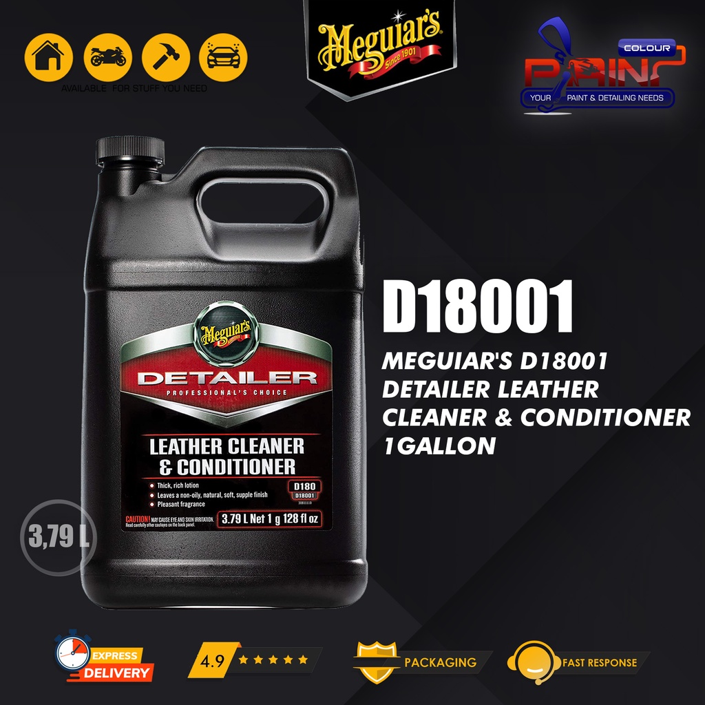 Meguiars D18001 LEATHER CLEANER &amp; CONDITIONER 3,79L