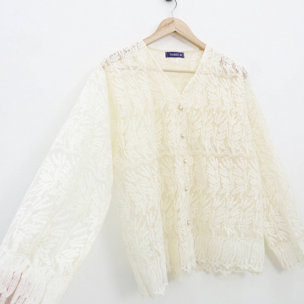 Crisvi lace top outer - Thejanclothes