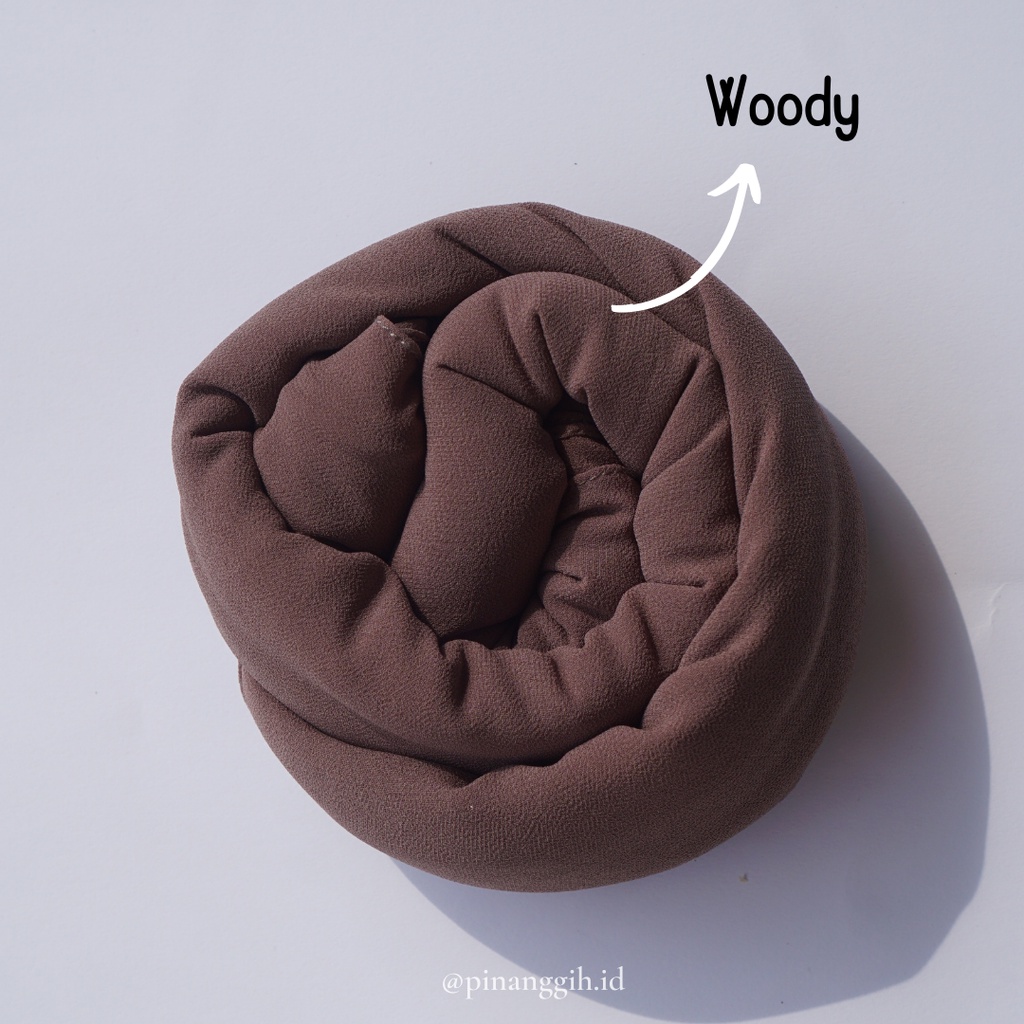 Hijab Pashmina Kain Ceruty Babydoll Premium