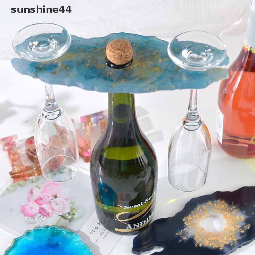 Sunshine Cetakan Resin Epoxy Bahan Silikon Bentuk Asimetris Untuk Craft DIY