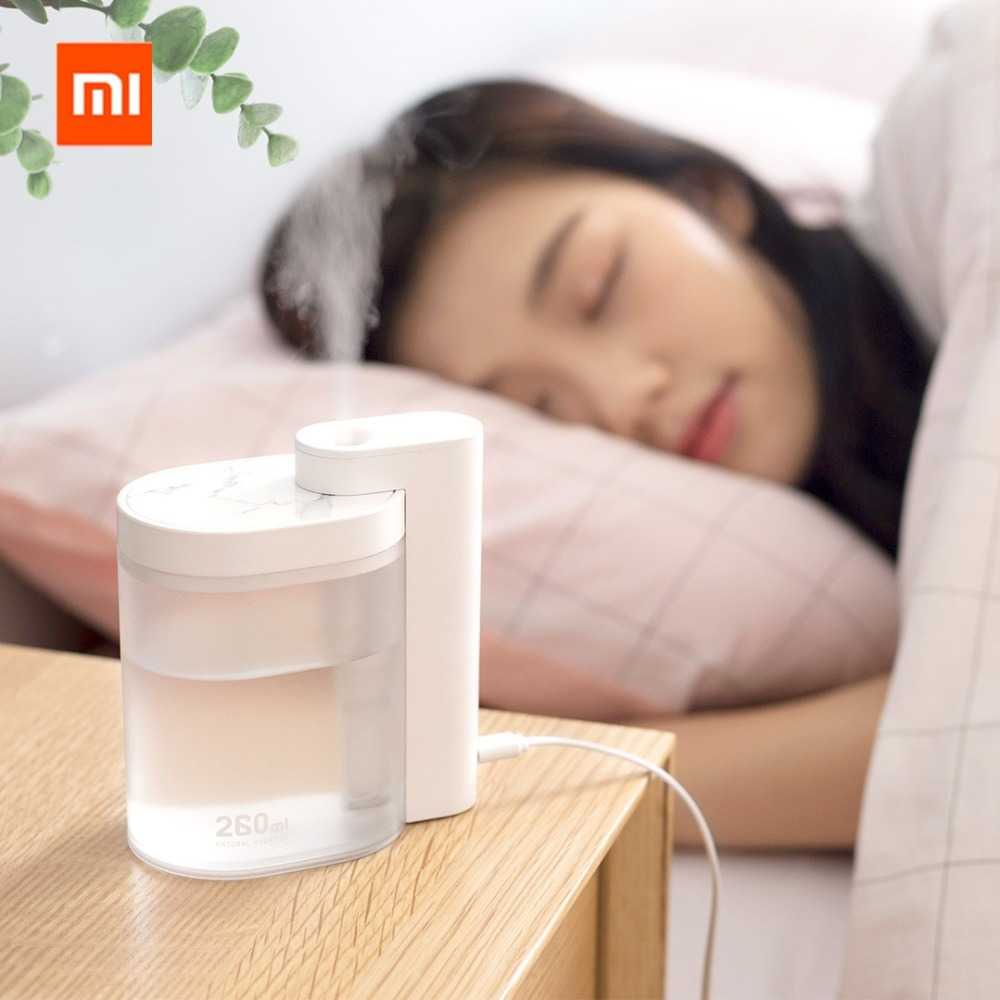 [ORIGINAL] Xiaomi Humidifier Pelembab Udara Ultrasonic Fogging Aromaterapi Disinfektan Disinfectant 260ml