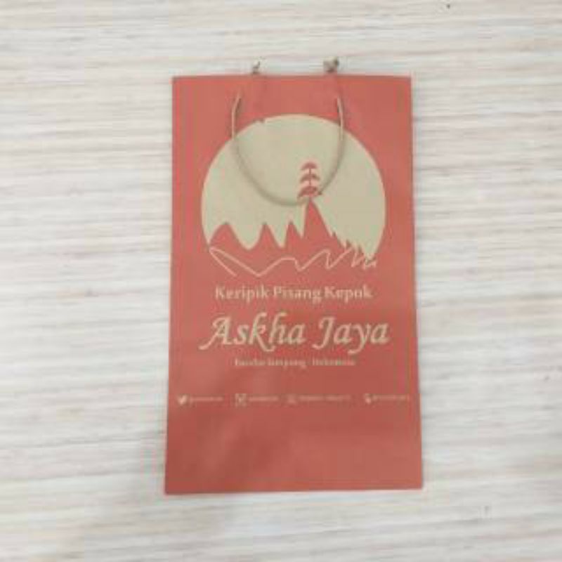 

Paper bag keripik Askha Jaya