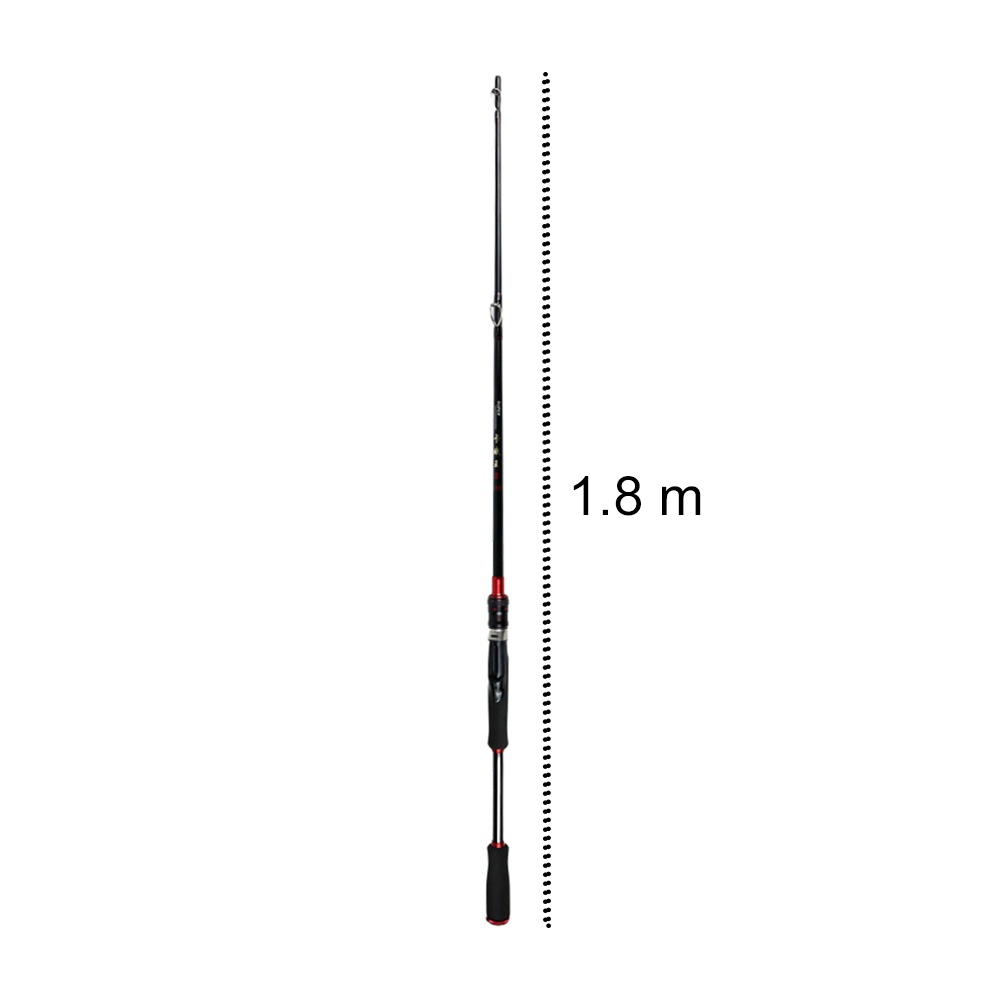 JOHNCOO Joran Pancing Spinning Fishing Rod Carbon Fiber 1.8m - JC230