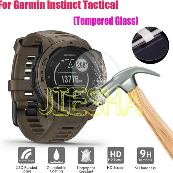 GARMIN INSTINCT TACTICAL ANTI GORES KACA WATCH TEMPERED GLASS SCREEN 2807