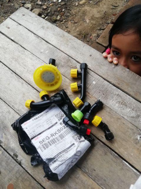 Kepala Nozzle Elektrik 1 Lubang Pipih