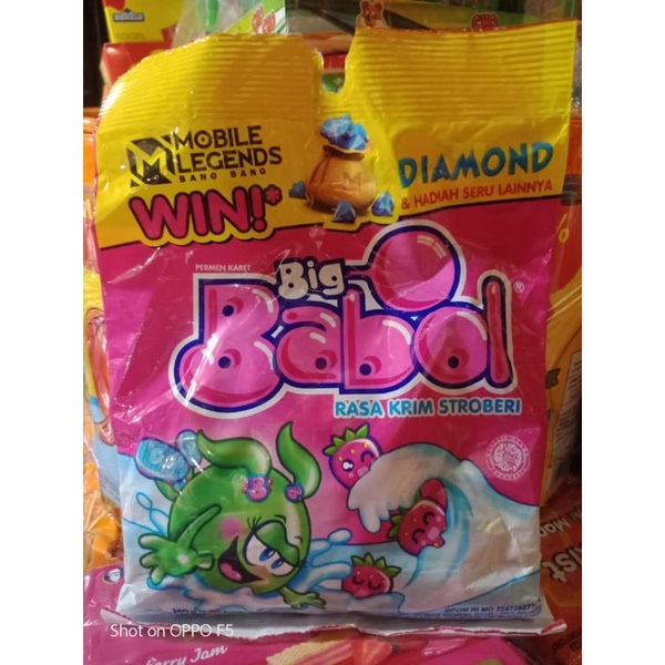 Permen Big Babol Sak Isi 40 Butir