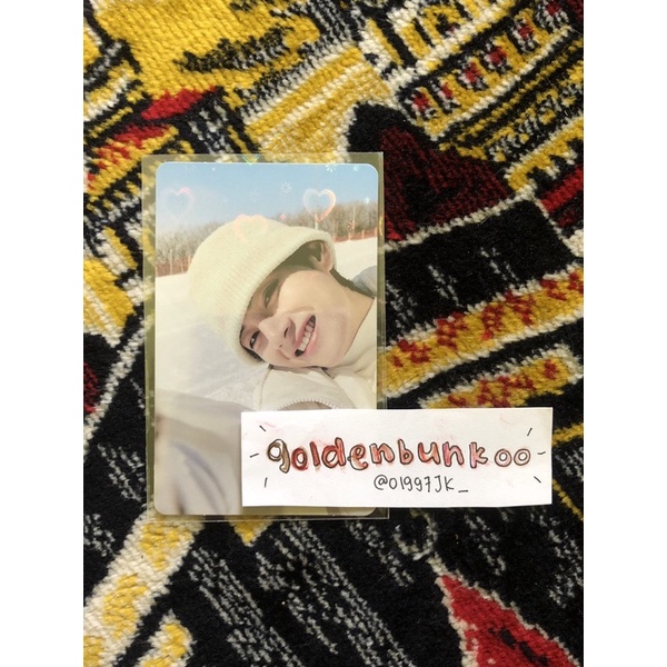 (BOOKED) FULLSET BTS WINTER PACKAGE 2021 PC PHOTOCARD TAEHYUNG V NAMJOON RM
