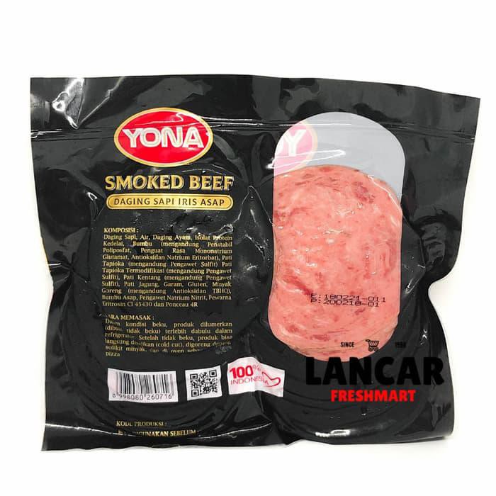 YONA SMOKED BEEF 500GR