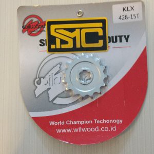Gear Depan / Front Sproket Kawasaki KLX 150 15T Nickel Wilwood-1