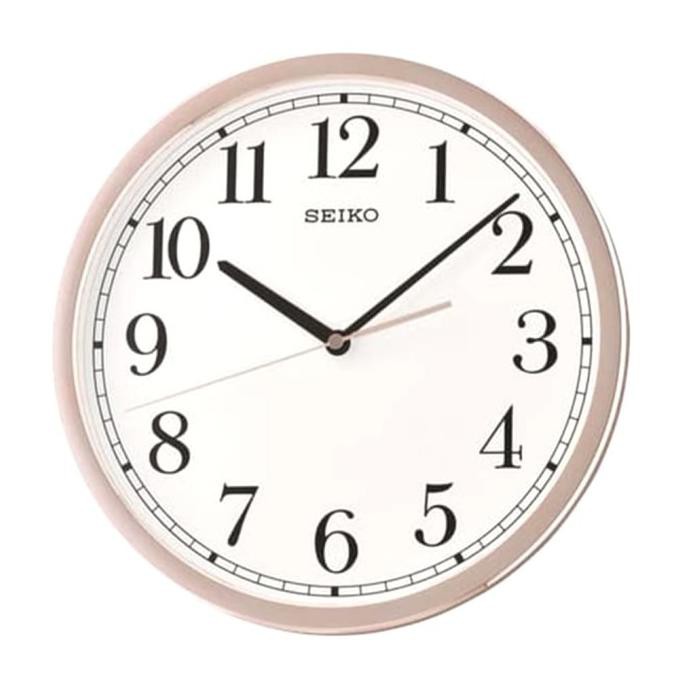 Jam Dinding Seiko Qxa730 P Naga.Emas