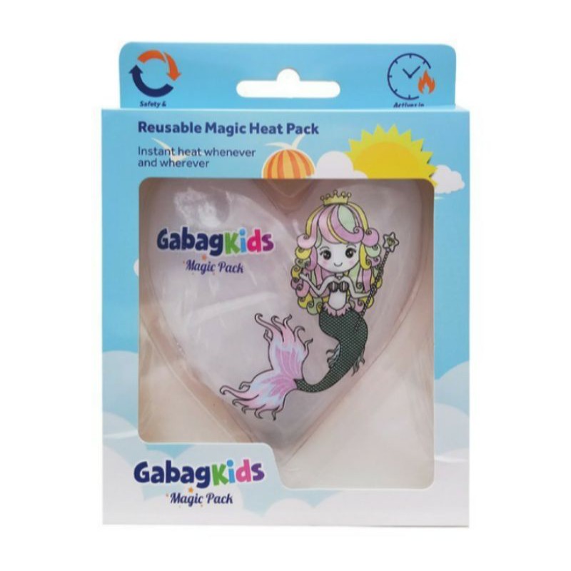 Gabag Kids Reusable Magic Heat Pack/ GEL PENGHANGAT