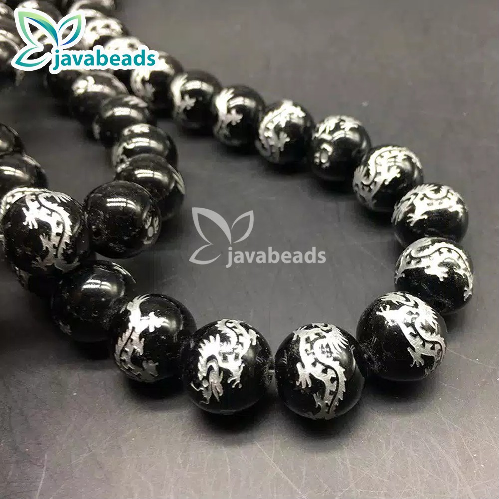 Bahan Gelang Batu Tibet Naga Emas