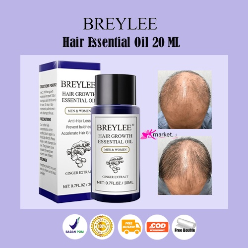 [BPOM] BREYLEE Hair Essential Oil 20 ML