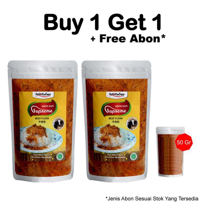 

BUY 1 GET 1 ABON SAPI SUPREME ASLI - 100 GRAM