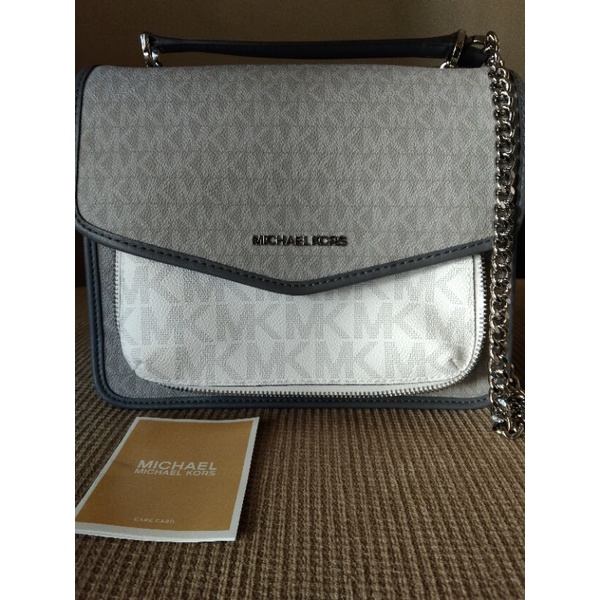 pl MK Regina pearl grey medium original.authentic