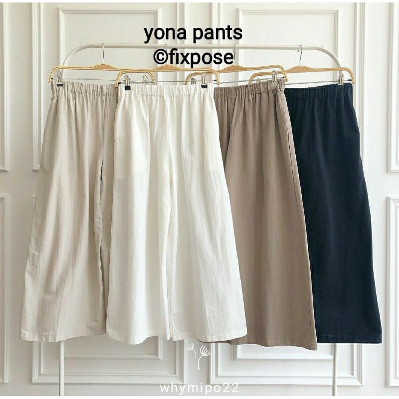 YONA PANTS by fixpose