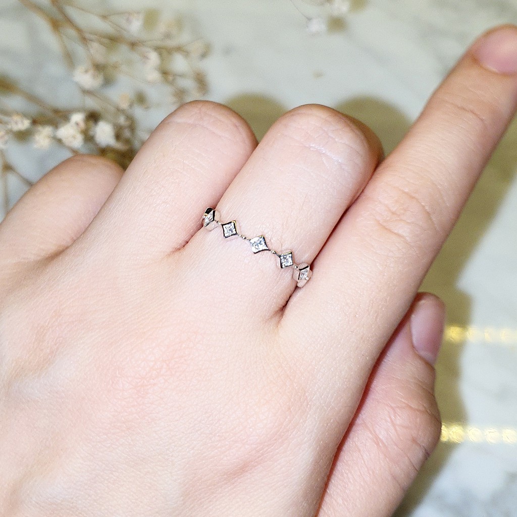 Fliz - CORE RING - CS19714 Cincin wanita sterling silver 925 S925 Silver925