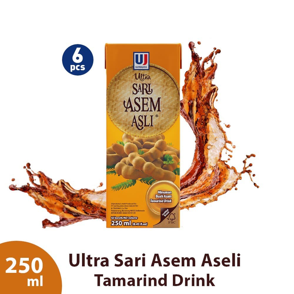 

PROMO [6PCS] ULTRA SARI ASEM ASLI 250 ML TERMURAH