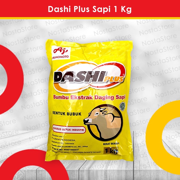 

Dashi Plus / Dashiplus Sapi / Bumbu Tabur Instan / Bumbu Masak / Bumbu Rasa Daging Sapi 1Kg