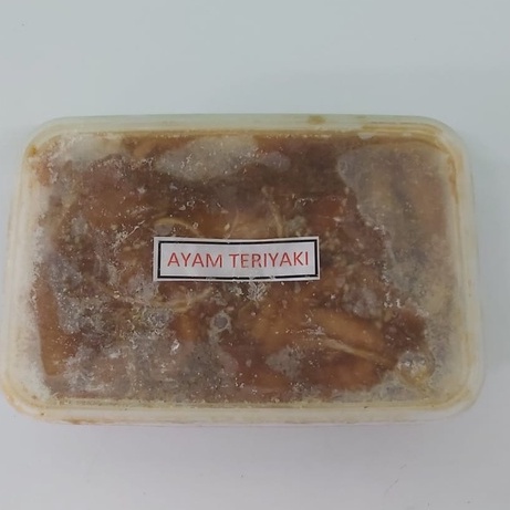 

Ayam Slice Marinasi Teriyaki 500gr