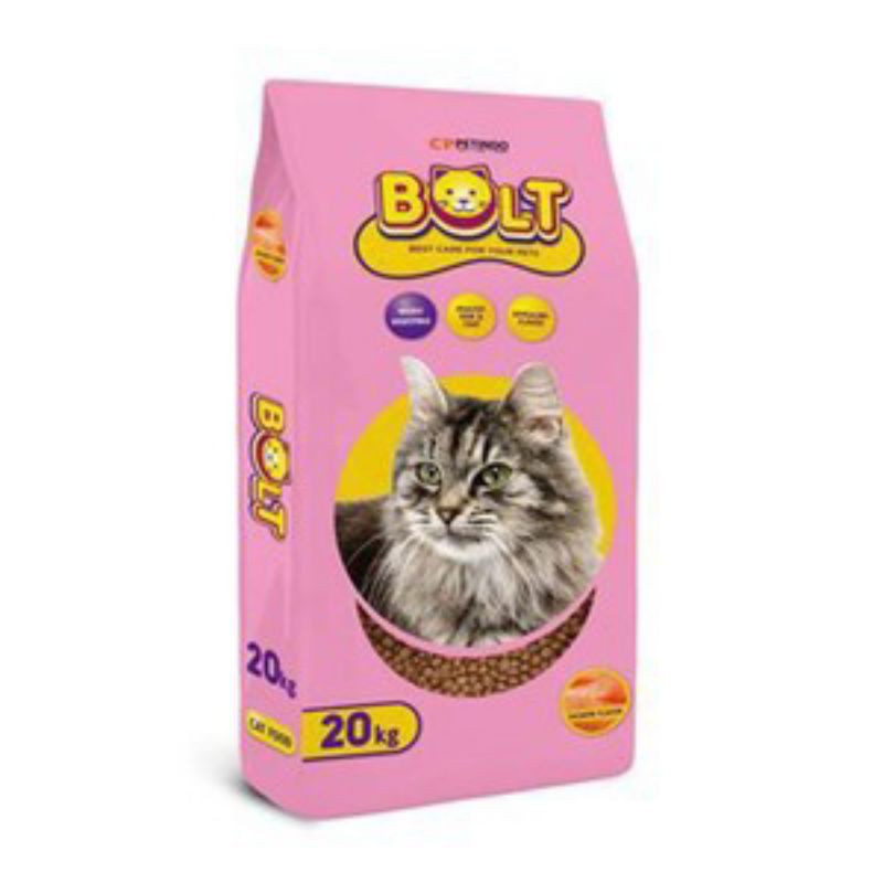 Bolt Salmon pakan kucing dry food 1kg