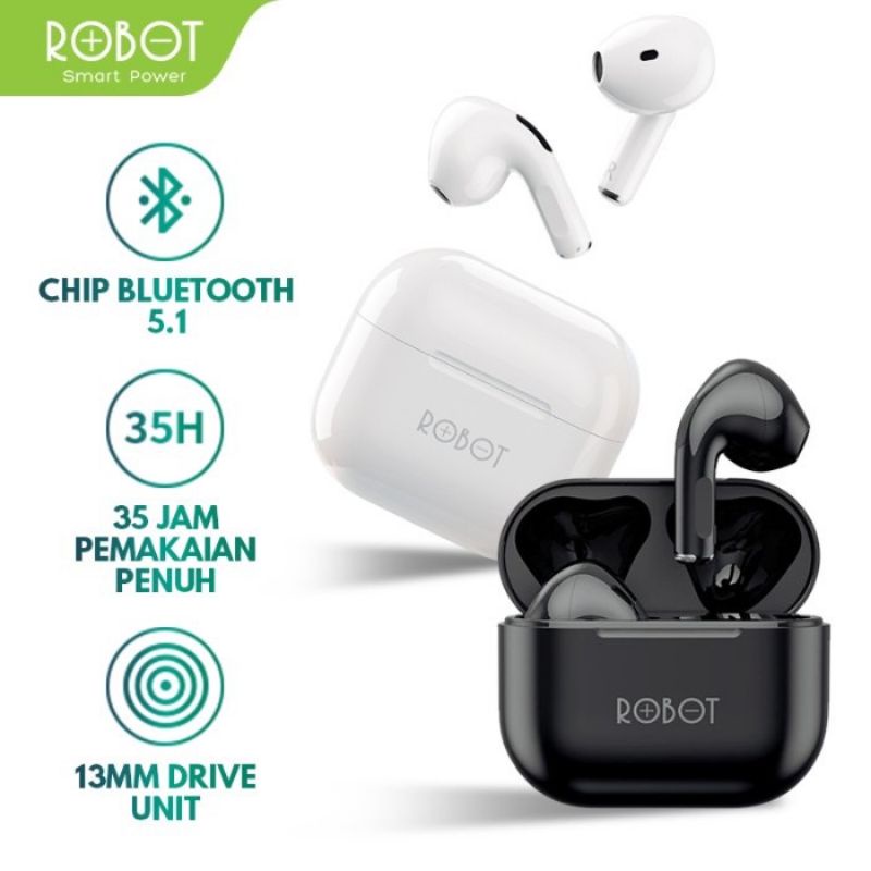 Robot Airbuds T50 TWS Bluetooth Earphone