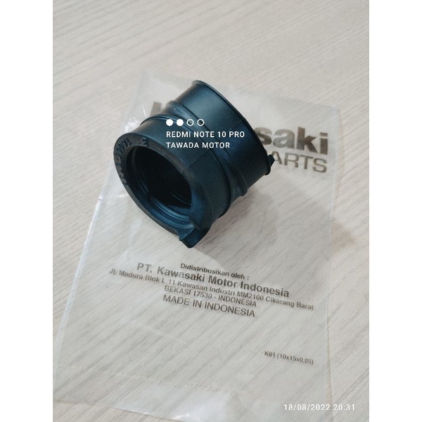 KARET INTAKE INTEK KARBURATOR KAWASAKI W175