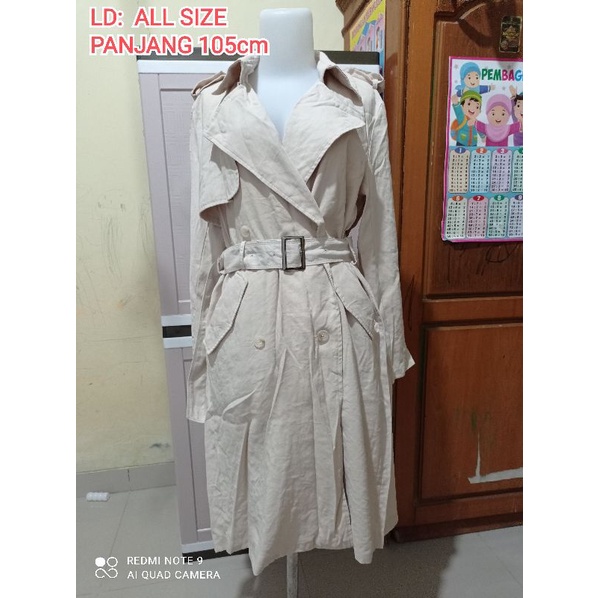 long coat megar rample/plisket