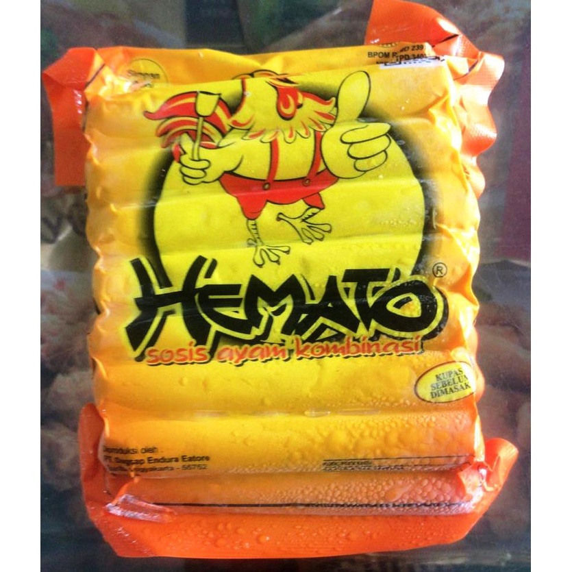

Sosis Ayam Hemato isi 15 berat 375 gr