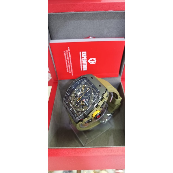 JAM TANGAN PRIA EXPEDITION E6782M HIJAU ARMY ORIGINAL