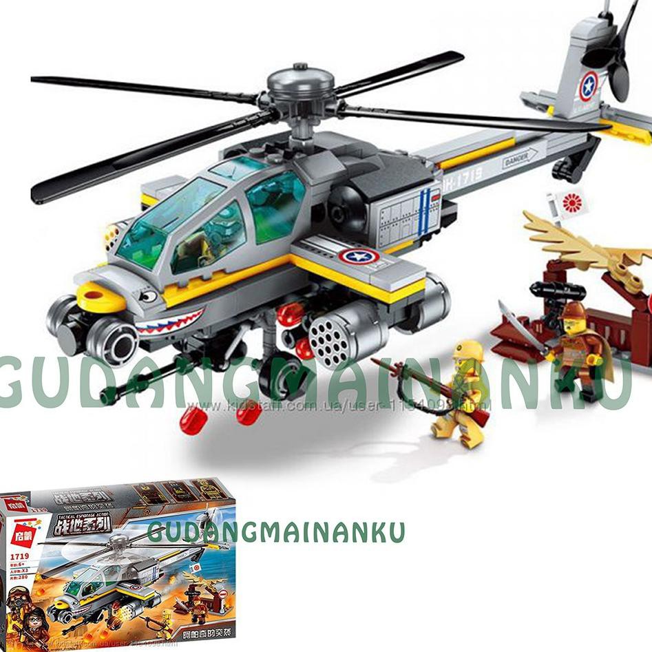 dg_927 Lego Qman Enlighten 1719 Combat Zone Apache Ride ,,,,,,...