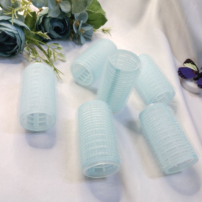 [Ecer] Roll Rambut Gulungan Rambut Satuan Roll Rambut Keriting Hair Curler Rol Keriting Ikal Curly Rambut Murah-5