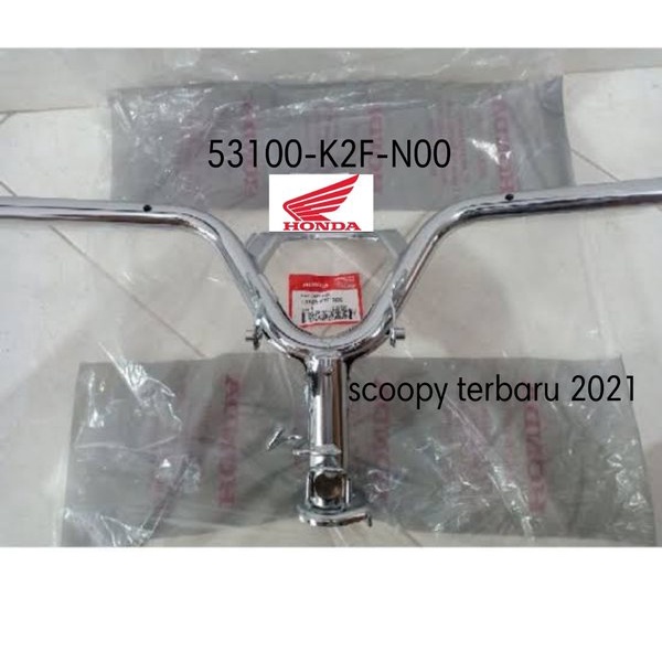 Stang Stir Setir Scoopy Terbaru Esp Prestige Tahun 2021 Asli Honda 53100-K2F-N00
