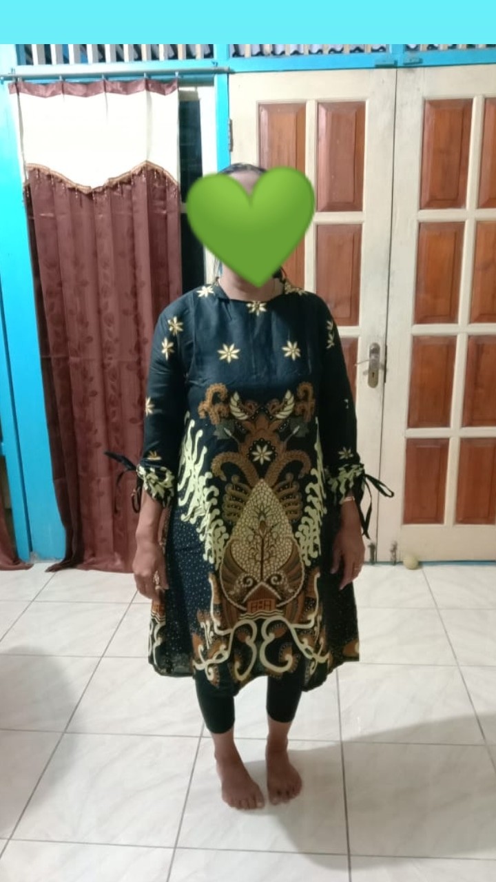 Terlaris Serut Genes Jelita  Tunic Navbor Yelbor Whitbor M L Xl Xxl