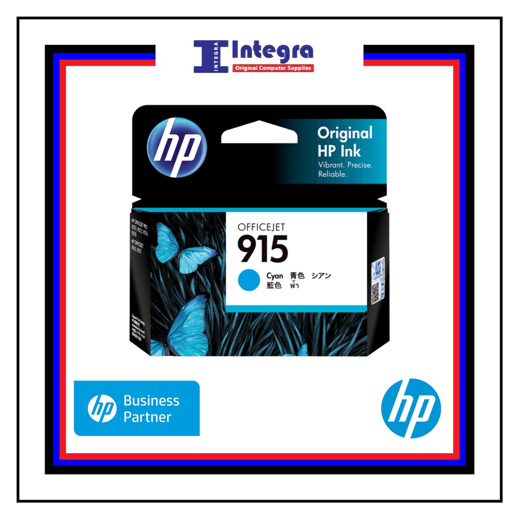 Tinta HP 915 Cyan Original Cartridge - 3YM15AA