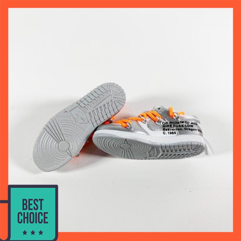 nike dunk low off white silver