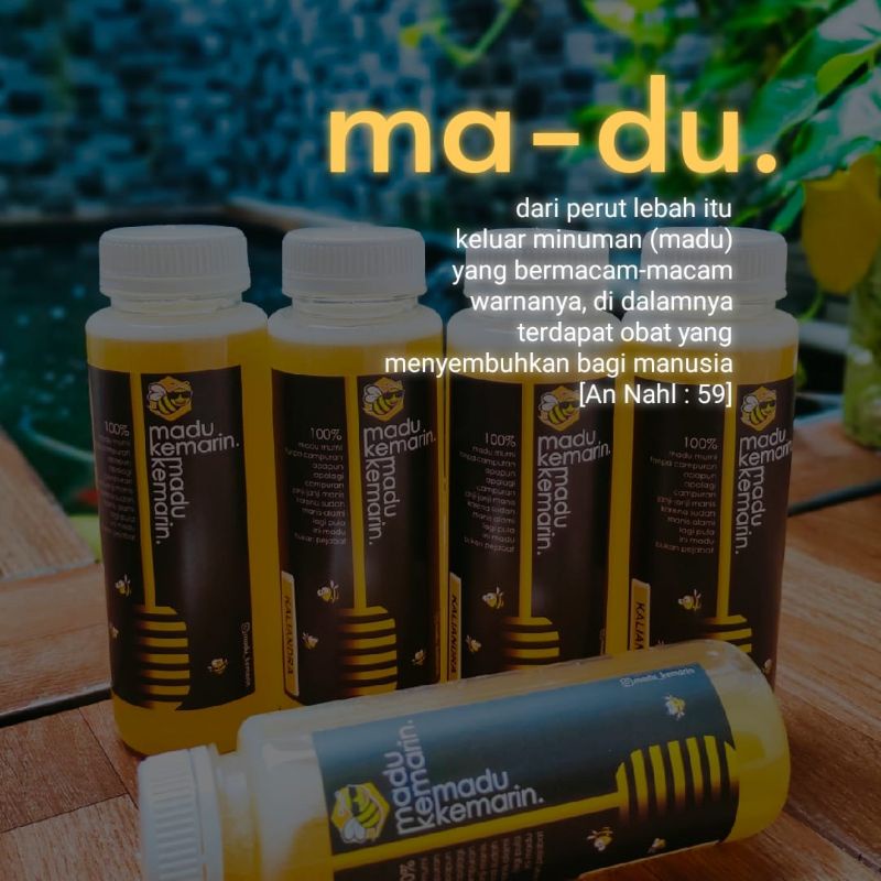 

MK - Madu HUTAN (LIAR) dan TERNAK (BUDIDAYA) Kemasan 350gr