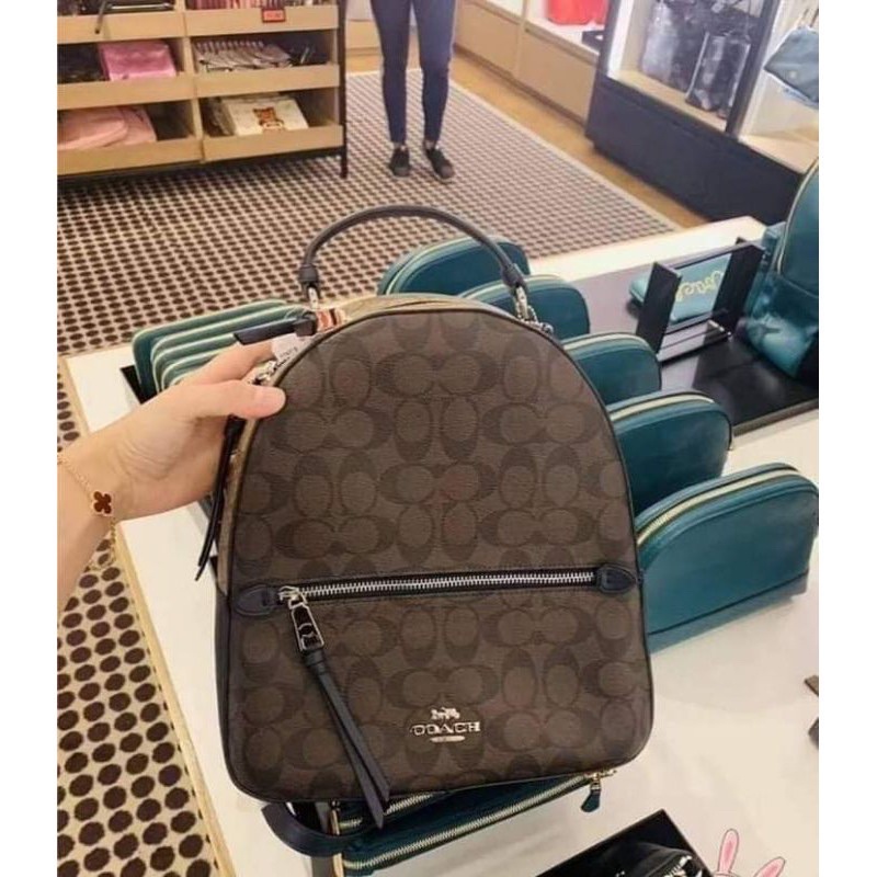 Coach Jordyn Backpack In Signature Brown (76715)