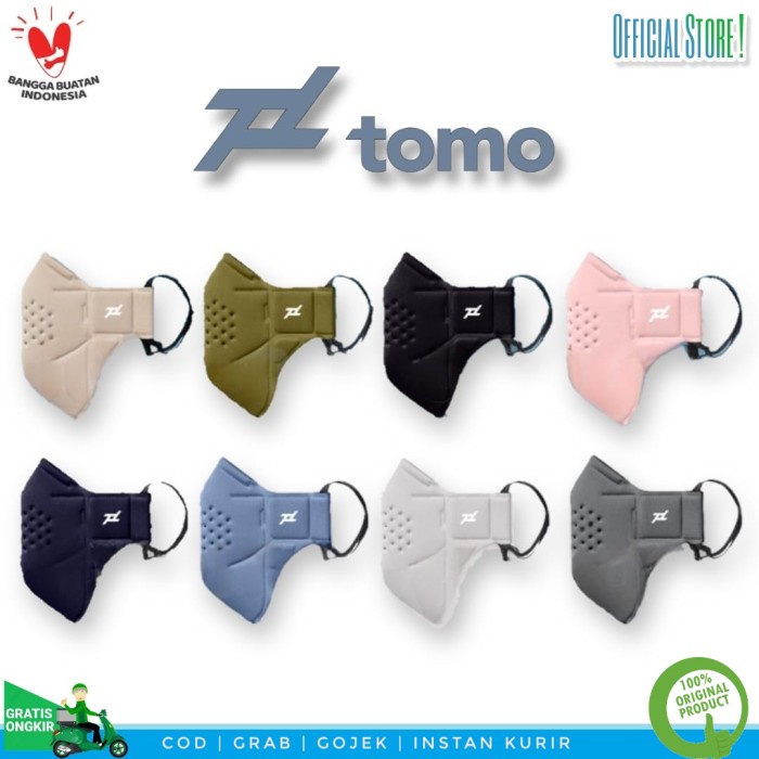 MASKER JOKOWI/ MASKER TOMO LIFEMASK WITH REUSABLE FILTER N95