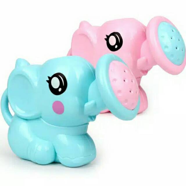 DC141 Mainan Sprinkle Anak Bayi Pantai Mandi Bentuk Gajah Lucu-4
