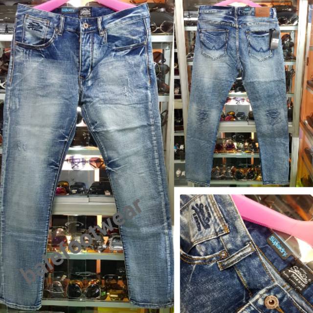 Celana jean panjang SUPERDRY / Celana SUPERDRY slim fit / Celana pria original import