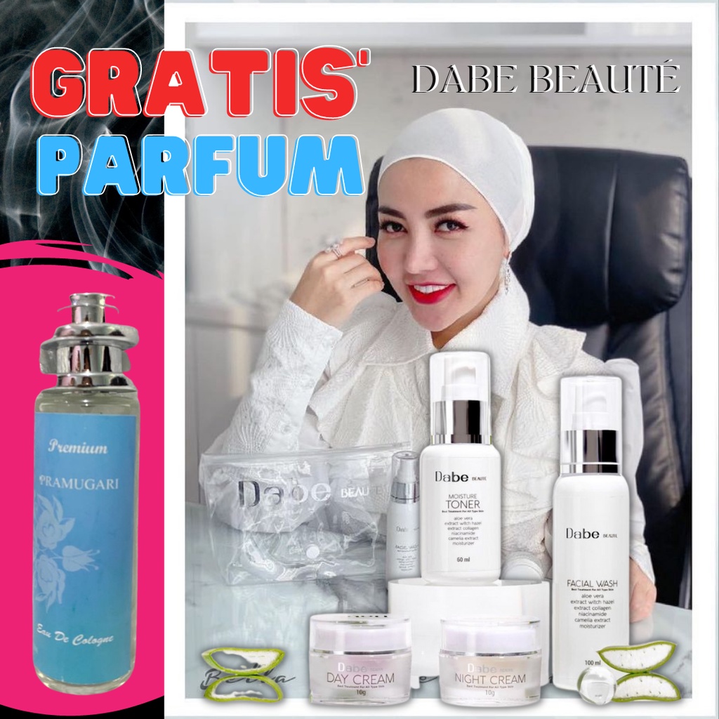 GRATIS PARFUM | DABE BEAUTE/DABEBEAUTE skincare perawatan wajah glowing ecer/paket/dropship/reseller