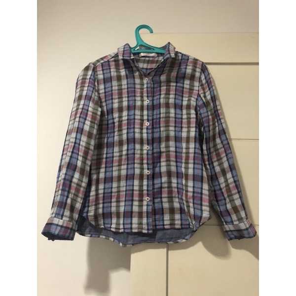 kemeja kotak golden bear size m