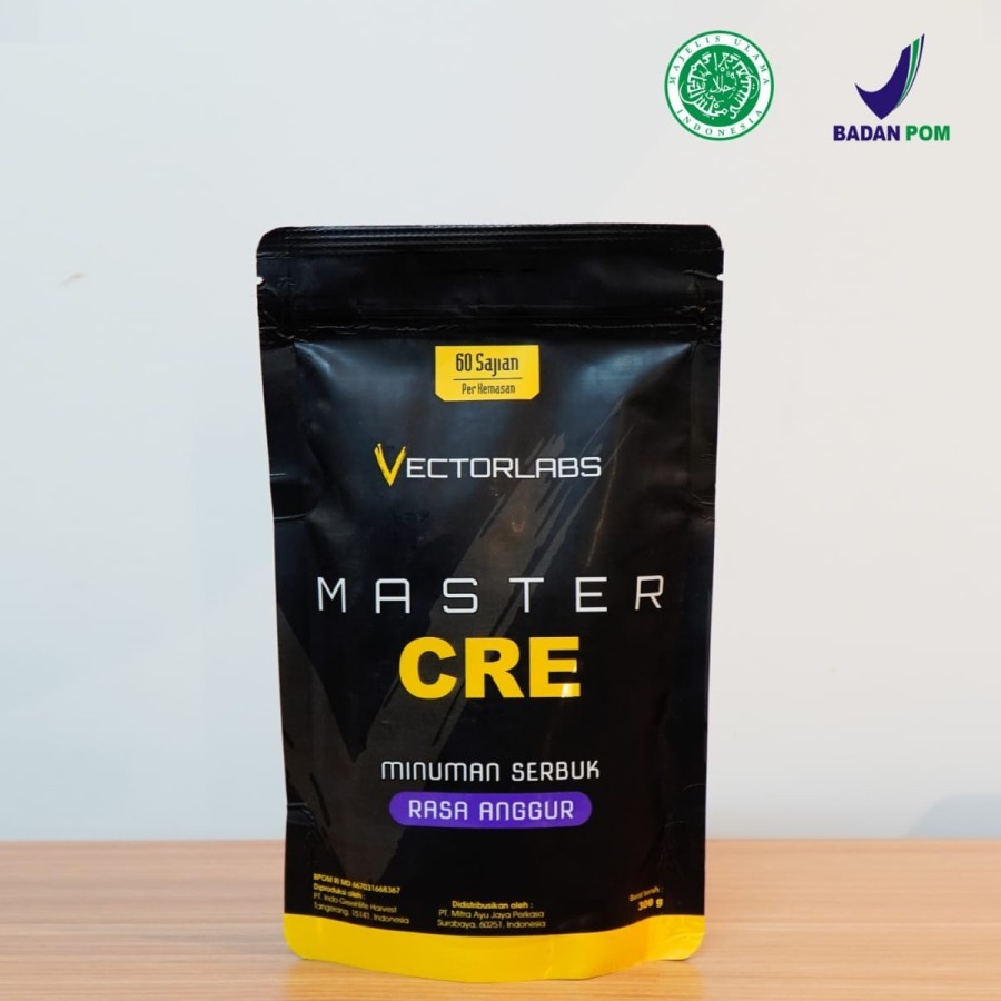 Vectorlabs Master CRE 300gr Creatine Monohydrate - Penambah Massa Otot