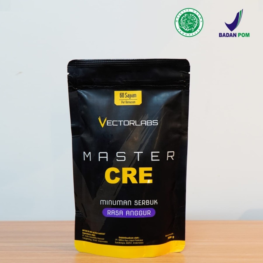 Vectorlabs Master CRE 300gr Creatine Monohydrate - Penambah Massa Otot